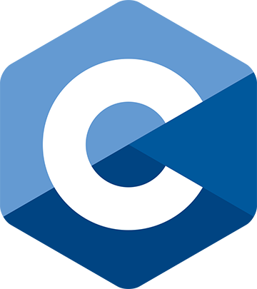 C language logo